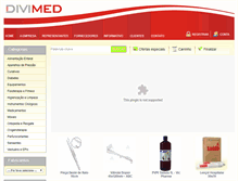 Tablet Screenshot of divimedba.com.br